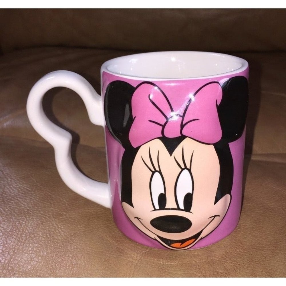 Minnie Mouse Pink 3D Coffee Mug